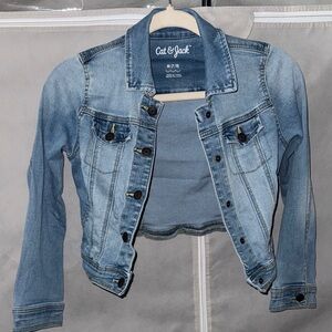 Cat & Jack Medium Blue Denim Jacket